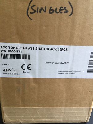 Axis Acc Top Clear Ass 216fd Black 10 Pcs