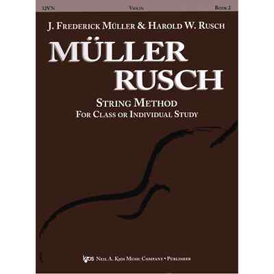 Muller-Rusch String Method Book 2 - Violin