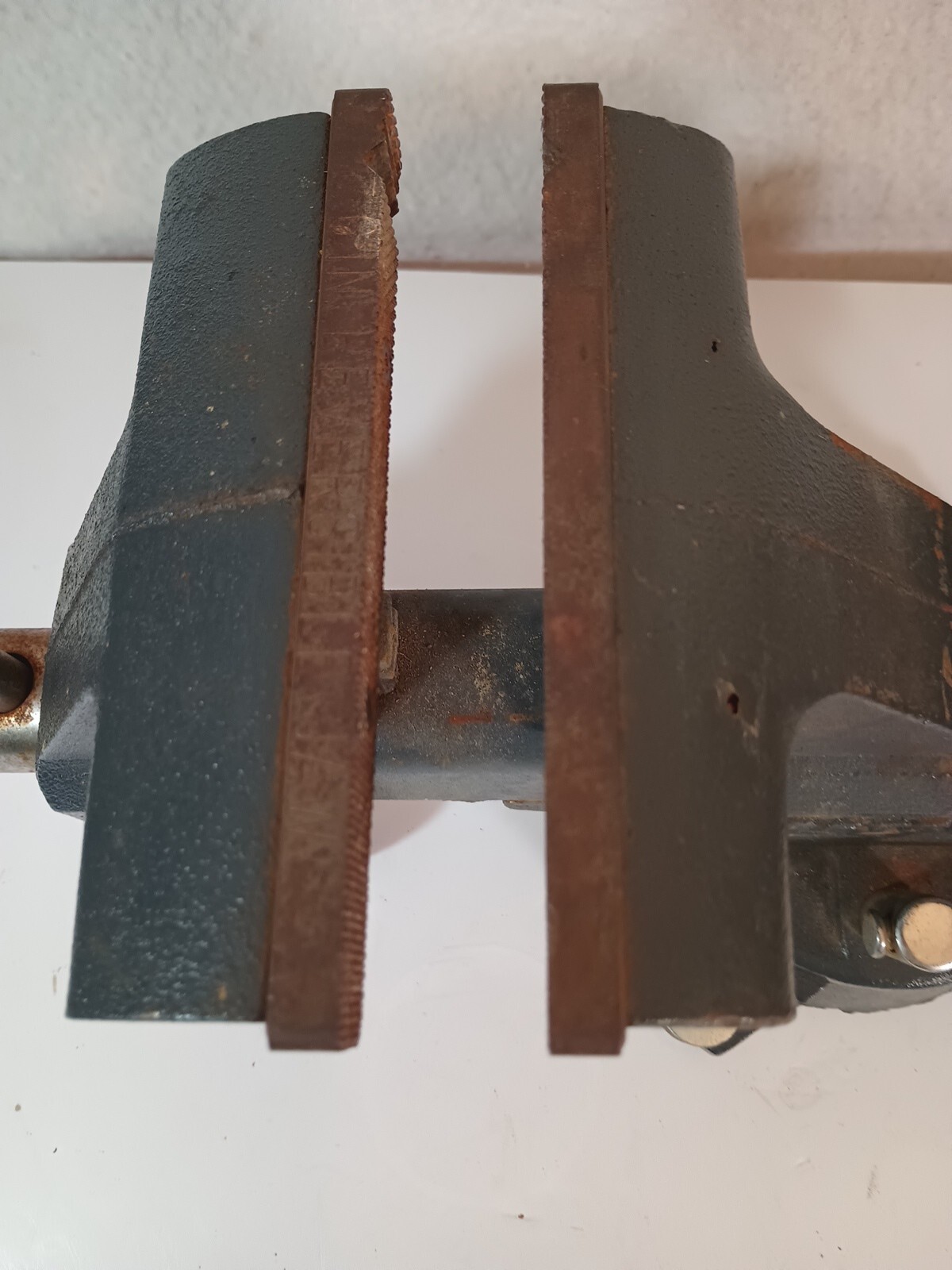 Vintage Craftsman 51856 Bench Vise 6" Reversible Jaw 4 Bolt Swivel Base