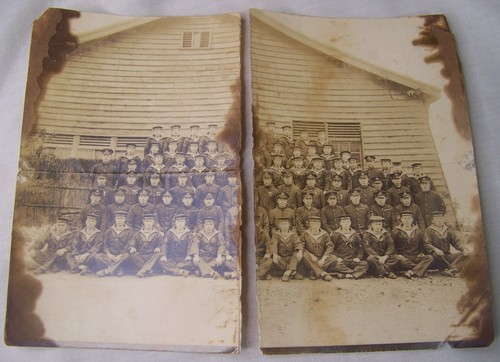 WWII JAPAN JAPANESE SAILORS NAVY GROUP PHOTO KOREAN WAR - Picture 2 of 5