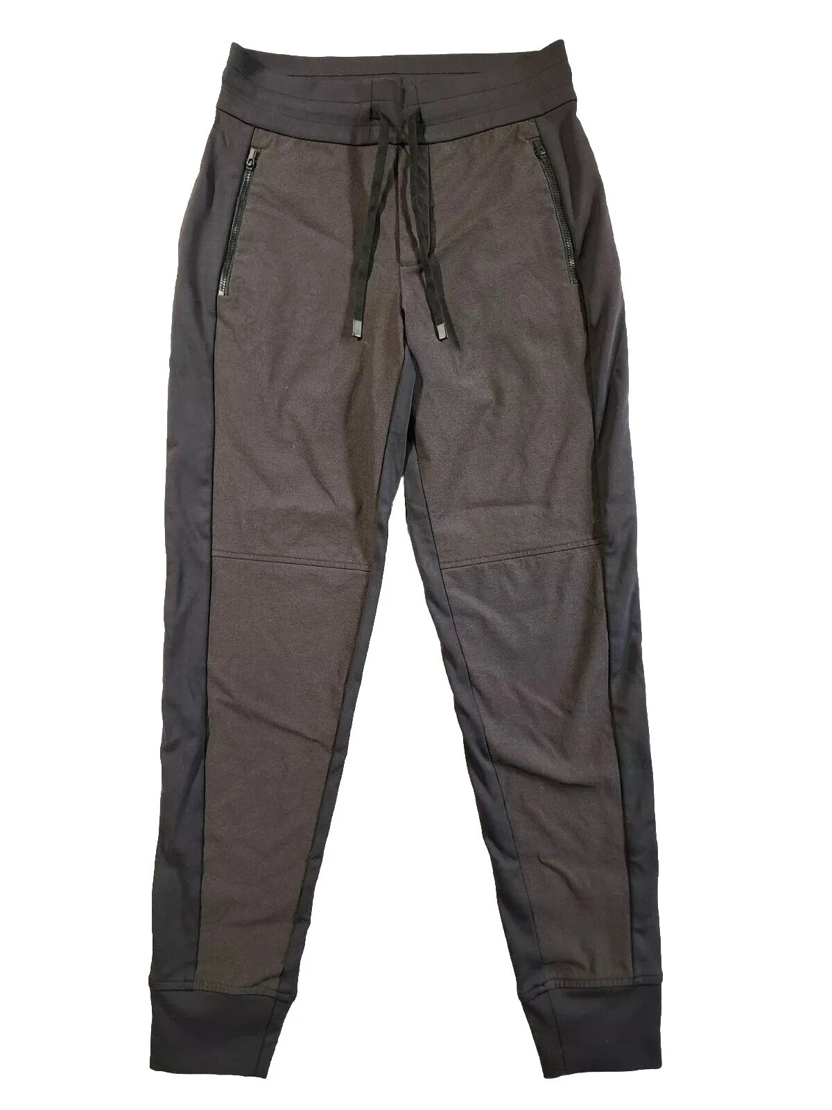 Athleta Headlands Hybrid Trek Jogger Pants Women's 2 Black Stretch Performance