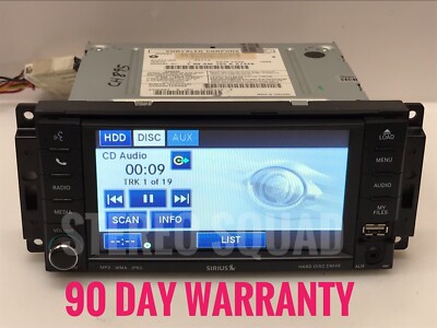 Chrysler MyGig RBZ CD DVD Player MP3 AUX High-Speed p05064678AI ''CH895''