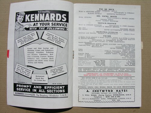 1948 HAUNTED BALLROOM Anthony Burke, Irene Surtees, Leo Kersley, SADLERS WELLS - Picture 2 of 4