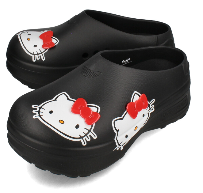 【アディダス】Adidas x Hello Kitty Adifom Stan Smith Mules★ WMNS) adidas x Hello Kitty Adifom Stan Smith Mule 'Black