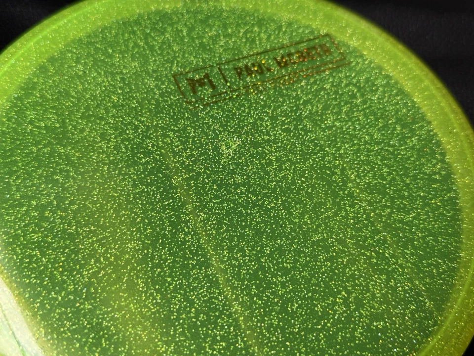 Discraft Test Flight Z Sparkle Kratos Paul McBeth NEW Day Glow w/ Gold Digi - Image 2 of 3