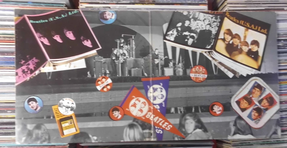 THE BEATLES LP: AT THE HOLLYWOOD BOWL (UK; Parlophone – EMTV 4( - Bild 3 von 4