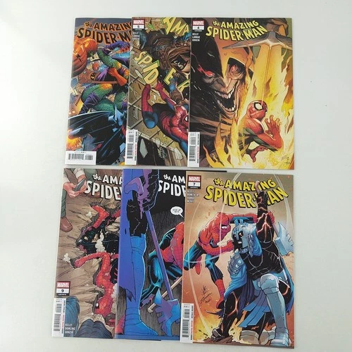 The Amazing Spider-Man #4 5 6 7 8 9 (#968-973) Lot NM (2025 Marvel Comics)