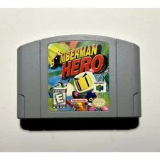 Bomberman Hero (Nintendo 64 N64)Works Authentic🔥Nice