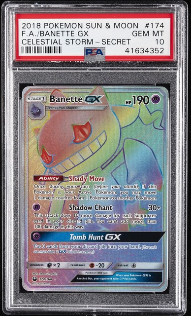 Banette GX #174 (Celestial Storm (2018))