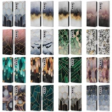 ELISABETH FREDRIKSSON SPARKLES LEATHER BOOK WALLET CASE FOR SAMSUNG PHONES 4