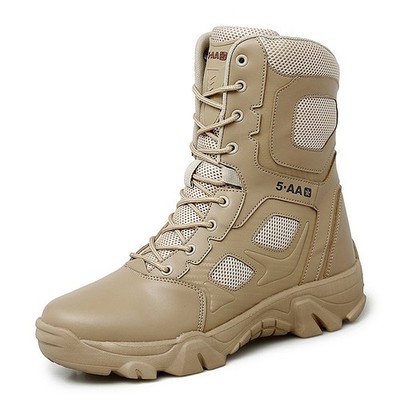 Botas De Trabajo Para Hombre Militares Resistentes Al Desgaste Impermeable Duras