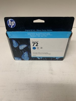 Original HP72 C9371A Tintenpatrone Cyan DesignJet  T1100 T1120 24 44 Inch #6.22