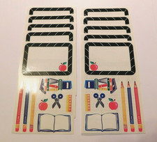 Mrs Grossman's Stickers Lot of 10 Sheets Posh School 1992 Scrapbooking READ