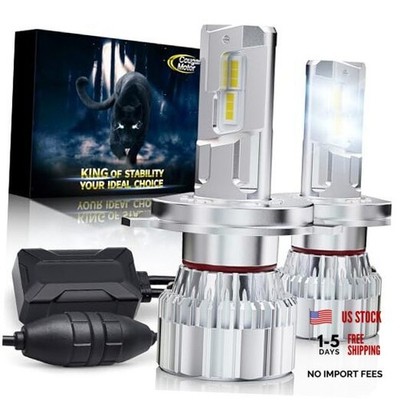 Bulb, 9003/Fog Bulbs 6500K Cool White with Cooling Fan Off-Road Use or Fog H4