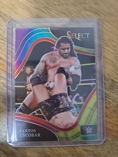 2022 WWE Select Santos Escobar Tie Dye Ringside /25 CASE HIT