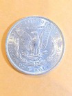 1886 morgan silver dollar no mint mark AU details — photo 4