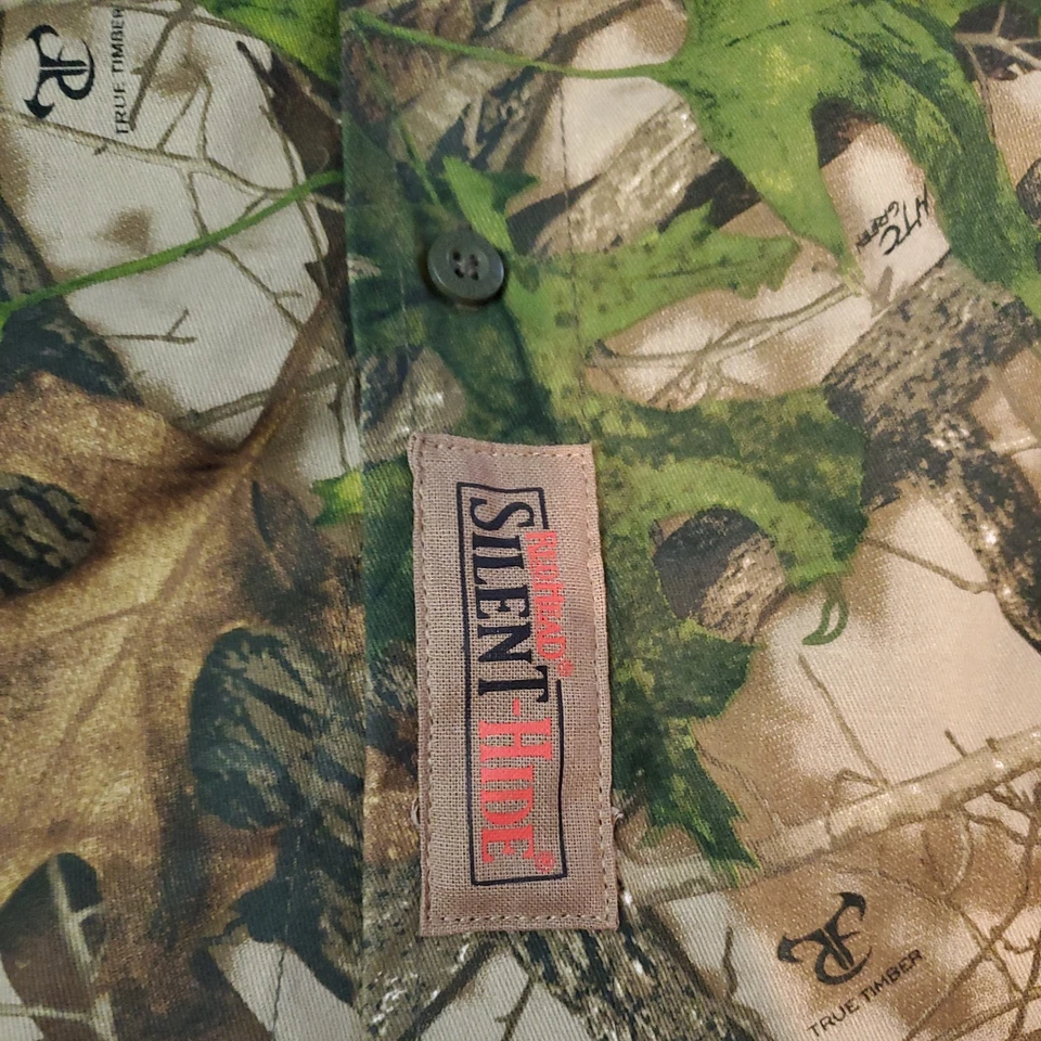 NEW RedHead Silent Hide Hunting Shirt Mens 2XL Camo True Timber NWT T3 - Image 2 of 4