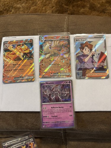 Scarlet And Violet 151 English EX, Mewtwo Holo Lot Of 8! Mint/NM Pack Fresh