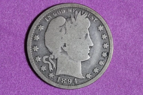 Estate Find 18945 O Barber Quarter #KK59886