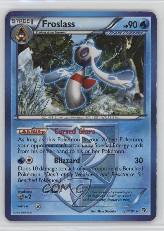 Froslass Pokémon Black & White Plasma Blast #23