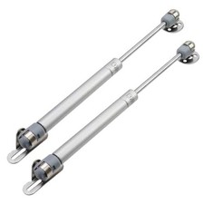 2 Pcs Silver 120 N/ 26.45 LB Gas Struts for Cabinet Lid Supports 120N/ 26.45LB