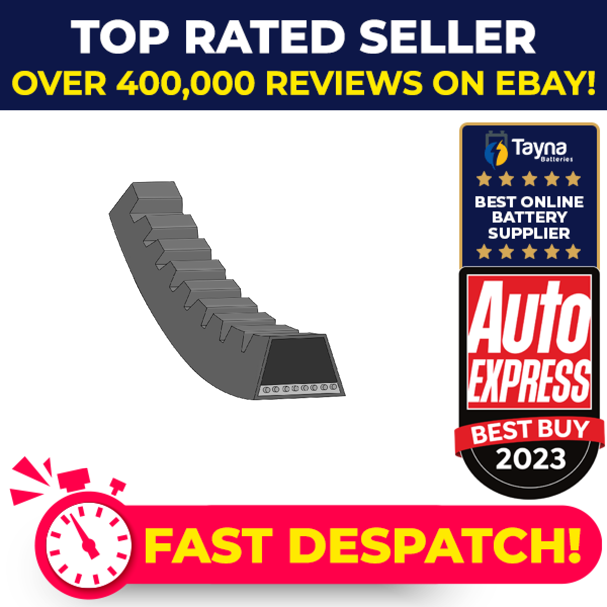 Drive Belt fits SUZUKI ALTO SS80 8 82 to 88 F8B V Belt Blue Print 1752110813B00