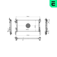 MotorküHler WasserküHler ERA 673053 FüR Fiat Fiorino GroßRaumlimousine Qubo JTD