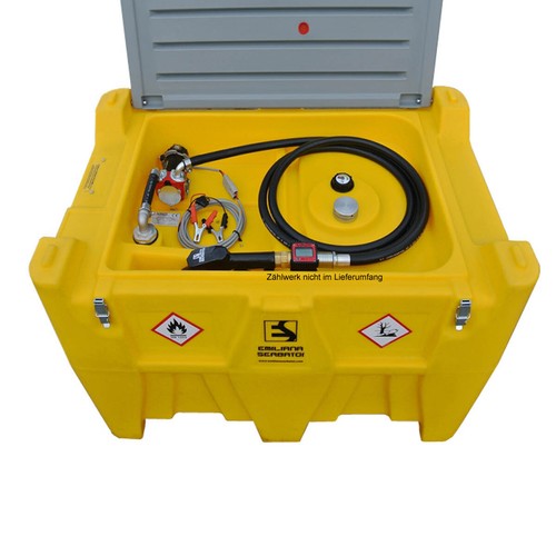 Mobile Dieseltankstelle Dieselfass Carrytank 330 mit 12V Pumpenset - Bild 2 von 4