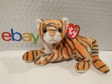 Ty Beanie Baby India the Tiger 9" Beanbag Plush 2000 with Tag
