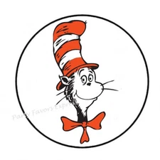 30 CAT ENVELOPE SEALS LABELS PARTY FAVORS STICKERS 1.5"