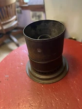 Antique Old Unknown Railroad RR Oil Lantern Spring Top Globe Holder Parts USA
