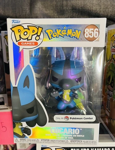 New Funko Pop! 856 - Lucario Pearlescent Vinyl Figure (Pokemon Center Exclusive)