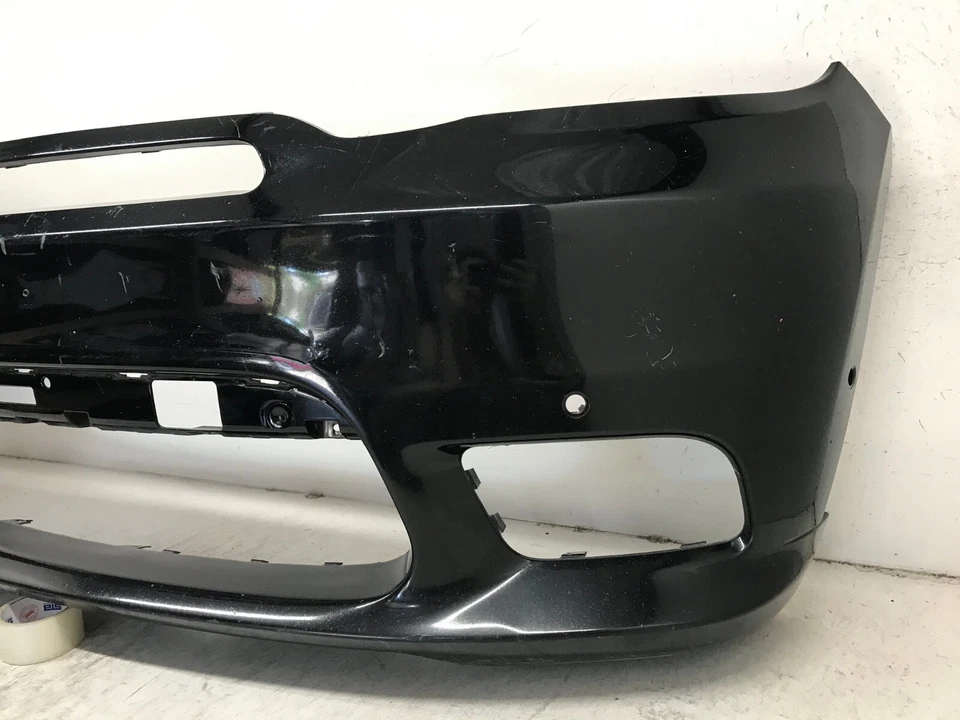 Cubierta de parachoques delantero negra 18-2020 Dodge Durango GT/GT Plus/SRT con orificios de sensor OEM Foto 2 de 4