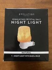 Evolution Salt Co HIMALAYAN SALT NIGHT LIGHT, NATURAL NIB