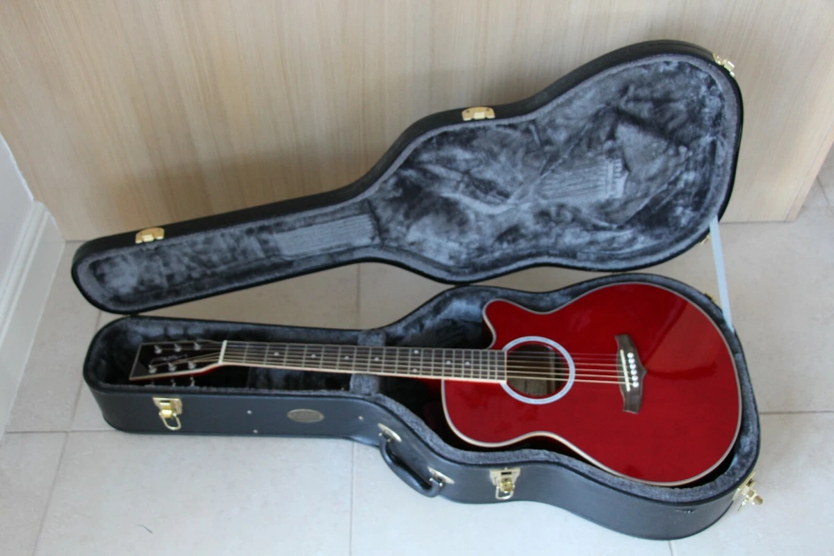 Red Tanglewood Evolution TSF CE R Fishman Electro Acoustic Guitar
