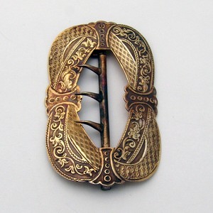 ornate belt buckle