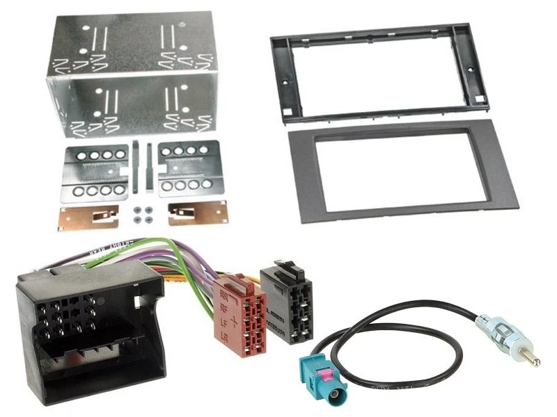 JVC Bluetooth 2DIN DAB+ Autoradio für Ford Transit 2006-2013 anthrazit - Bild 2 von 4