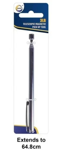 Telescopic Magnetic Pick Up Tool Long Reach Magnet Extendable Extending 3lb Pen