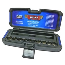 Vim Products IMPACT-HCT6 10pc Half Cut Torx Driver Set- 3/8" Sq. Drive