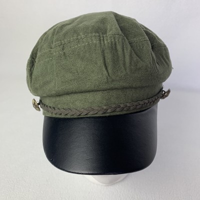 New The Hatter Company Greek Fisherman Hat Cap Olive Green