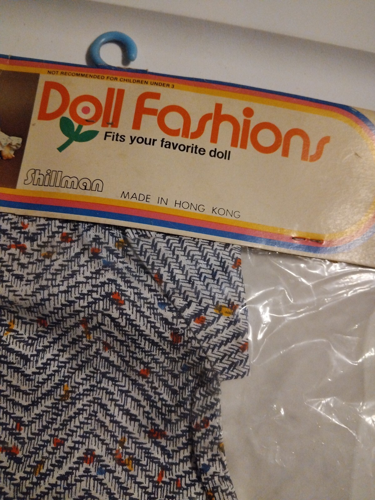 NOS Vintage Shillman Doll Fashions Coat and Hat Set 1976 Doll clothes