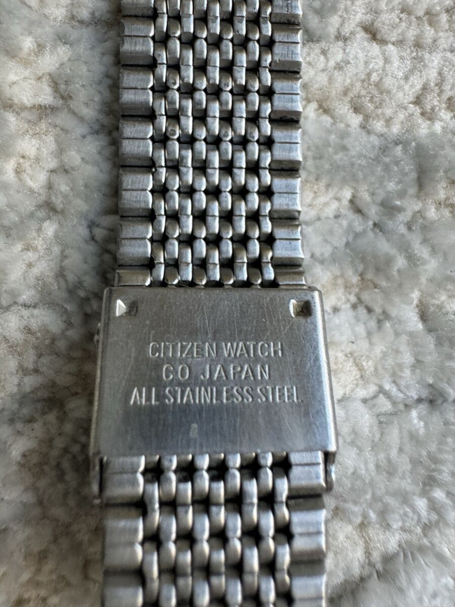 RARE Citizen Hybrid Digital Analyzer 4-098889 Hexagonal Mens RARE Citizen Hybrid Digital Analyzer 4-098889 Hexagonal Mens