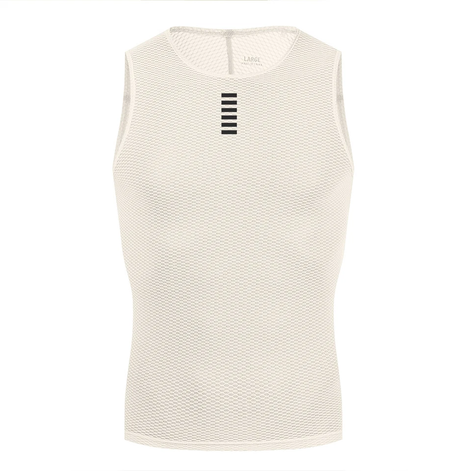 Mens Cycling Vest MTB Bike Under Shirt Base Layer Sleeveless Underwear Mesh Top - Image 2 of 4