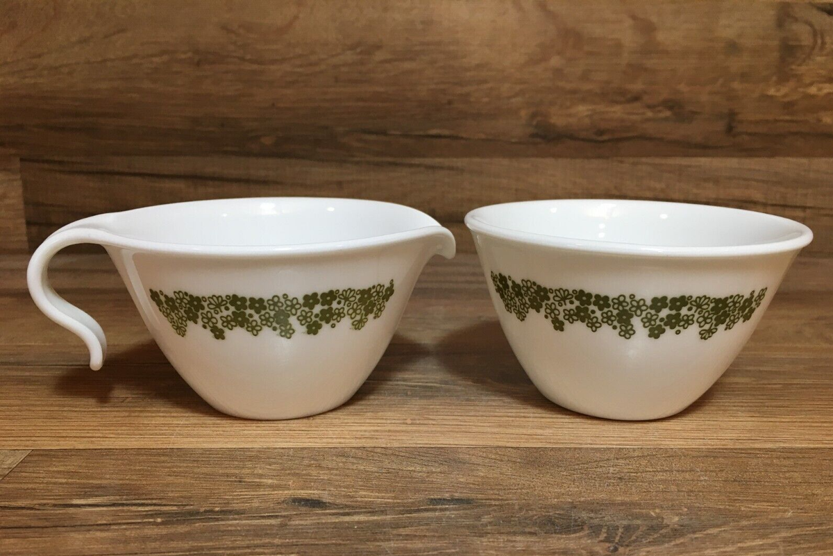 CORNING - CORELLE - SPRING BLOSSOM CRAZY DAISY - VTG. CREAMER