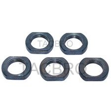 5 PCS 5/8x24 Crush Washer Type Adjustable Jam Nut for Muzzle Brake 308 .308