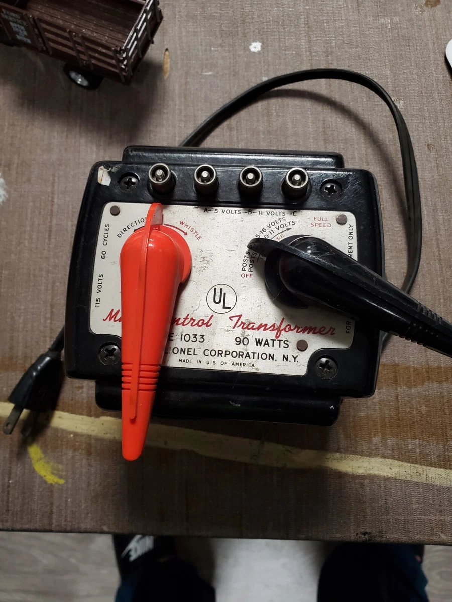 1950 S VINTAGE LIONEL 1033 O SCALE 90 WATT TRANSFORMER eBay