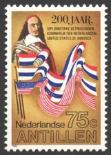Netherlands Antilles 1982, 200 years of Dutch-USA relations, MNH VF