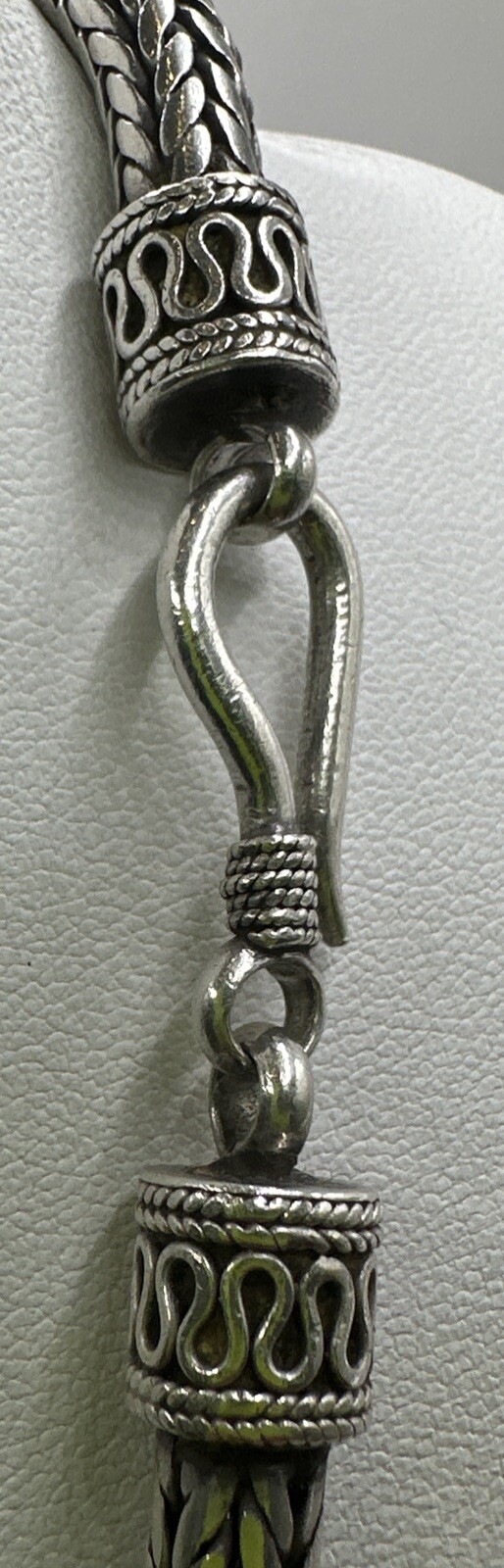 Solid Sterling Silver 20”  Round Chain Necklace (… - image 6