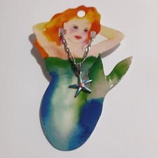 NWT delicate silver tone necklace beachy starfish charm