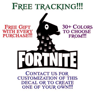 Supply / Loot Llamma, Fortnite, Free Gift, Colors, Sticker, Vinyl Decal